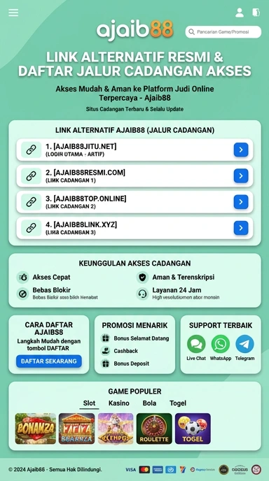 Link Alternatif Ajaib88 untuk Pengguna Android