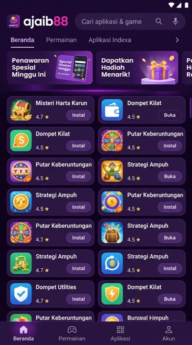 ajaib88 - Hub Unduhan Aplikasi Populer & Kanal Uji Terbaik Indonesia