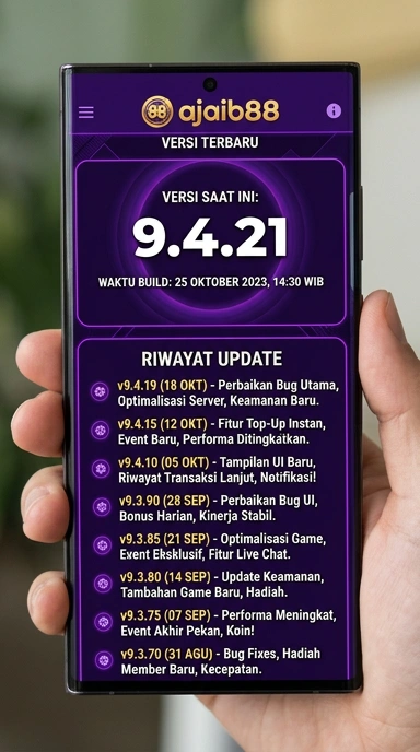Riwayat Versi Aplikasi Ajaib88 di Android