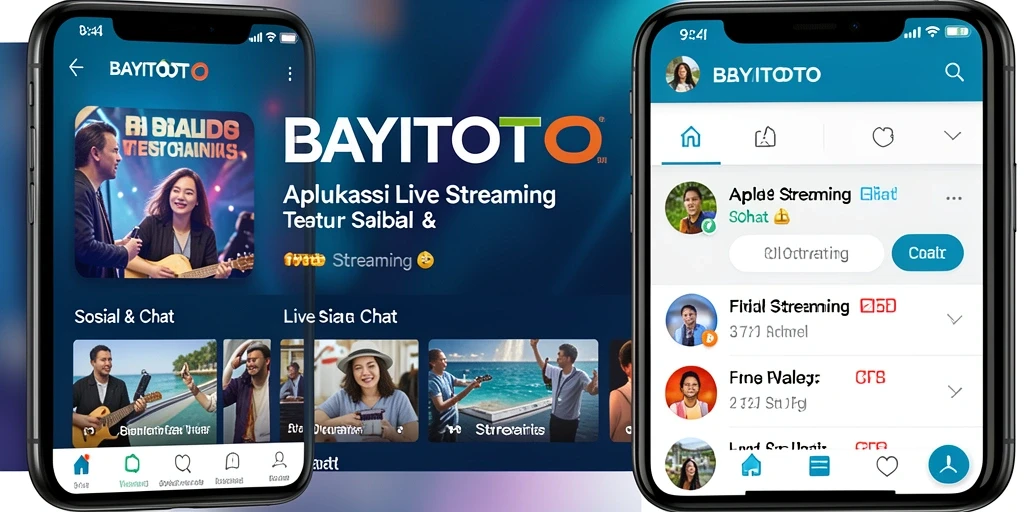 Antarmuka BAYITOTO yang intuitif saat Live Streaming.