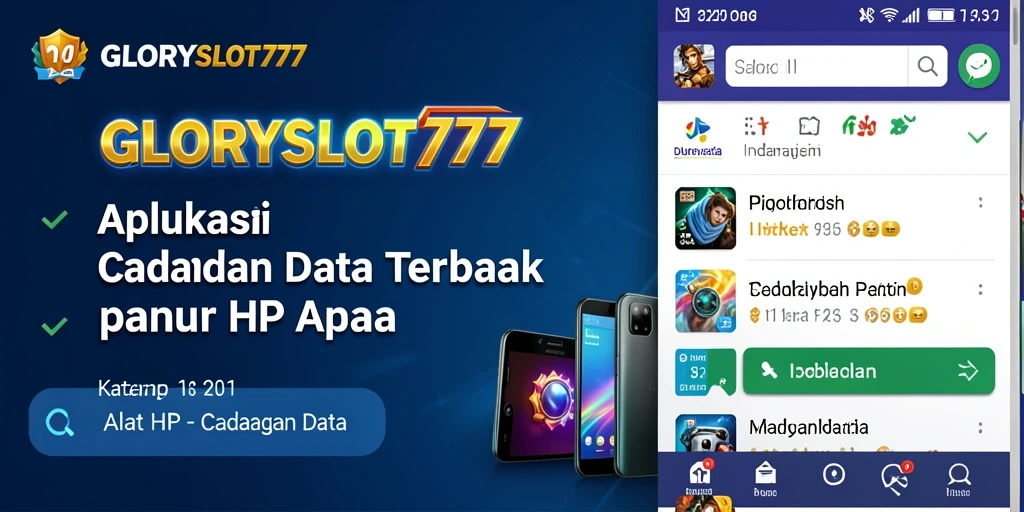 Tampilan antarmuka GLORYSLOT777 yang intuitif dan mudah digunakan.