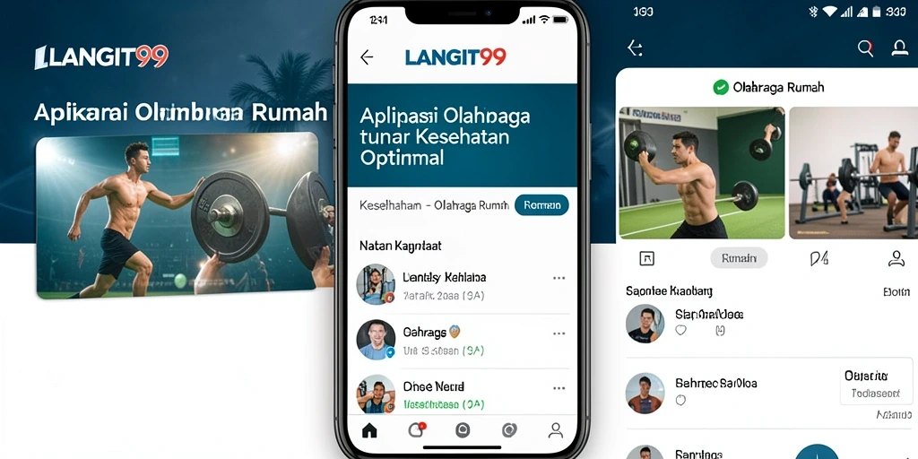 Tampilan antarmuka aplikasi LANGIT99 yang intuitif dan mudah dipahami.