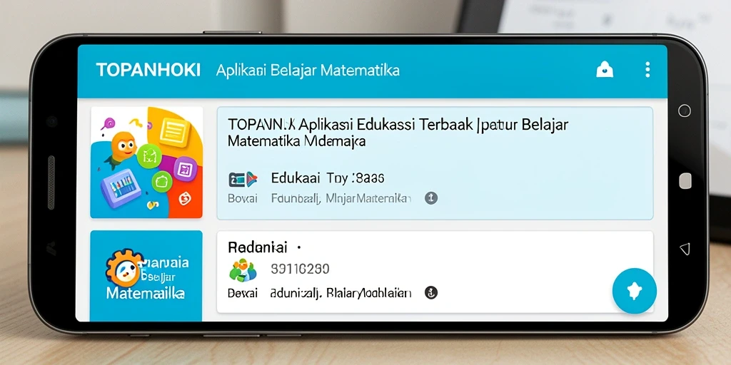 Tampilan antarmuka aplikasi TOPANHOKI yang interaktif dan menarik.